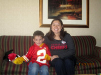 Ian at the Chiefs